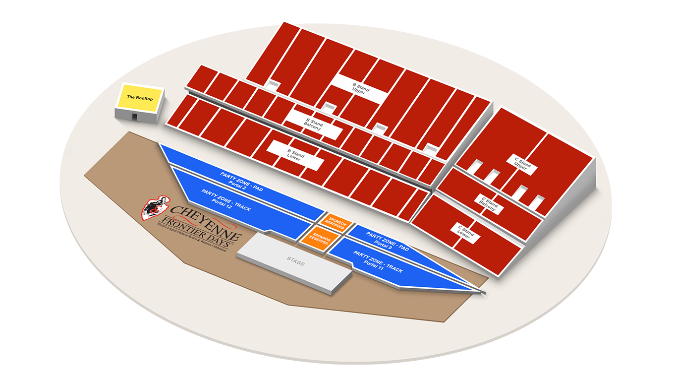 Maps & Seating Charts - Cheyenne Frontier Days
